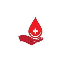 journée mondiale de sensibilisation au don de sang. donneur de sang mondial vecteur