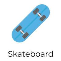 concepts de skate à la mode vecteur