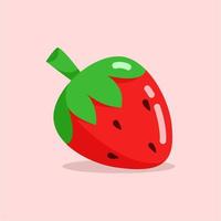 illustration graphique vectoriel de fraise