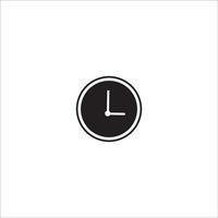 conception de vecteur de logo icône horloge