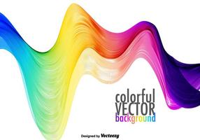 Vecteur spectre coloré