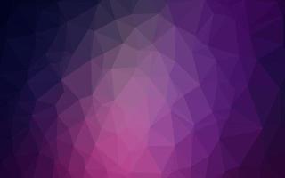 mise en page low poly vecteur violet foncé, rose.