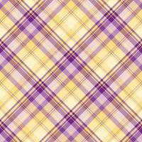 modèle sans couture dans les couleurs jaunes et violettes pour le plaid, le tissu, le textile, les vêtements, la nappe et d'autres choses. image vectorielle. 2 vecteur