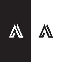 un logo initial, un modèle vectoriel d'inspiration de conception pour le logo de l'entreprise