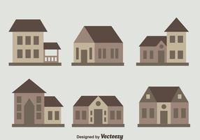 Chalet Collection Vector Flat