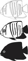 illustration vectorielle de poisson vecteur