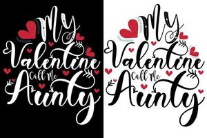 conception de t shirt saint valentin ou citation de la saint valentin svg vecteur