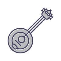 icône de vecteur de banjo