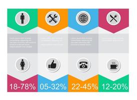 Vector gratuit Infographic Icons