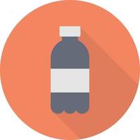 illustration vectorielle de bouteille de boisson sur fond.symboles de qualité premium.icônes vectorielles pour le concept et la conception graphique. vecteur