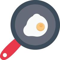 illustration vectorielle d'omelette sur fond.symboles de qualité premium.icônes vectorielles pour le concept et la conception graphique. vecteur
