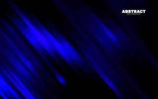 technologie de ligne abstraite fond de vitesse couleur bleu foncé vecteur
