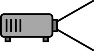 icône de couleur du projecteur vecteur