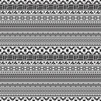 motif sans couture tribal sans soudure géométrique vecteur