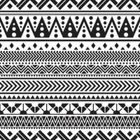 motif sans couture tribal sans soudure géométrique vecteur