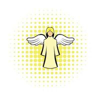 icône de la bande dessinée saint ange vecteur