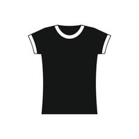 icône de t-shirt dans un style simple vecteur