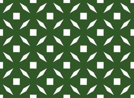 motif géométrique sans soudure. couleur verte avec losange. illustration vectorielle. vecteur