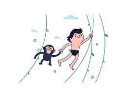 Vecteur Tarzan gratuit