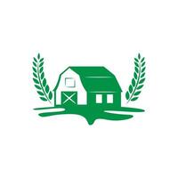 illustration de conception icône logo agriculture vecteur