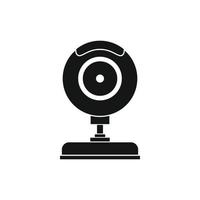 icône de webcam dans un style simple vecteur