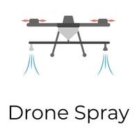spray drone tendance vecteur