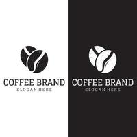 création de logo de modèle de tasse à café et café expresso vintage. les logos peuvent être destinés aux entreprises, aux cafés, aux restaurants et aux cafés. vecteur