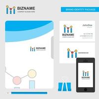 positions entreprise logo fichier couverture carte de visite et application mobile conception illustration vectorielle vecteur