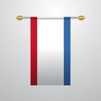 drapeau suspendu de crimée vecteur