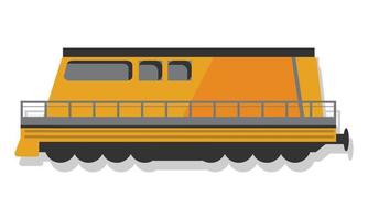 icône de locomotive moderne, style cartoon vecteur