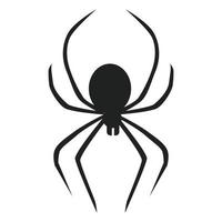icône de l'araignée de la mort, style simple vecteur
