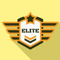 logo elite air, style plat vecteur