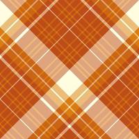 motif sans couture dans des couleurs orange clair et foncé pour plaid, tissu, textile, vêtements, nappe et autres choses. image vectorielle. 2 vecteur