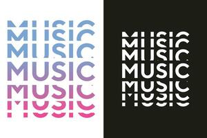 musique nouveau meilleur design de tshirt de typographie à effet de texte vecteur