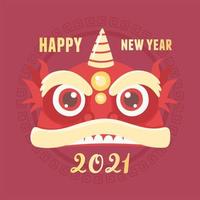 bannière de célébration du nouvel an chinois vecteur