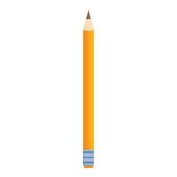 icône de crayon de charpentier, style cartoon vecteur