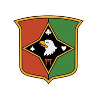 United States Army 101e Brigade de maintien en puissance du service de combat insigne d'identification csib vecteur