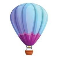 icône de ballon à air d'activité, style cartoon vecteur