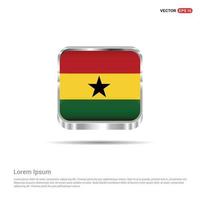 vecteur de conception du drapeau du ghana