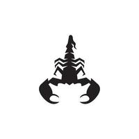 modèle de vecteur icône et symbole scorpion