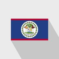 vecteur de conception grandissime drapeau belize