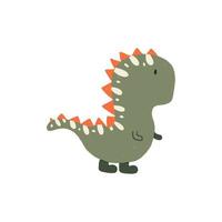 mignon bébé dinosaure t-rex jurassic vecteur
