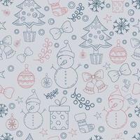 modèle de noël motif graphique de la saison d'hiver vecteur