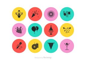 Free Party Vector Icon Set