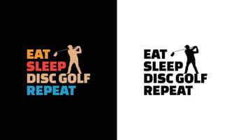 conception de t-shirt de citation de golf, typographie vecteur