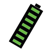 icône d'illustration de la batterie. eps 10 vecteur