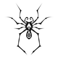 icône d'araignée de décoration, style simple vecteur
