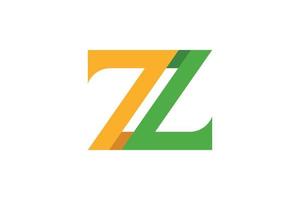 modèles de logo créatif lettre z vecteur