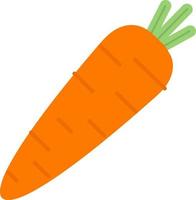 carotte aux fruits de style dessiné à la main vecteur