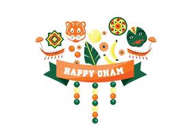 Vecteur Joyeux Festival Onam